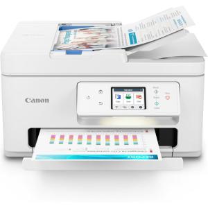 imageCanon PIXMA TR7020a AllinOne Wireless Color Inkjet Printer with Duplex Printing Mobile Printing and Auto Document Feeder Black Works with AlexaTR7820 WH 27 LCD Touchscreen