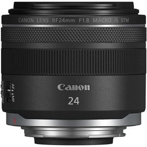 imageCanon RF24mm F18 Macro is STM Lens WideAngle Fixed Focal Length Prime Lens Compatible with EOS R Series Mirrorless Cameras Black