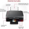 imageCanon PIXMA G3262 Wireless MegaTank AllinOne Printer Print Copy Scan with Mobile Printing Black
